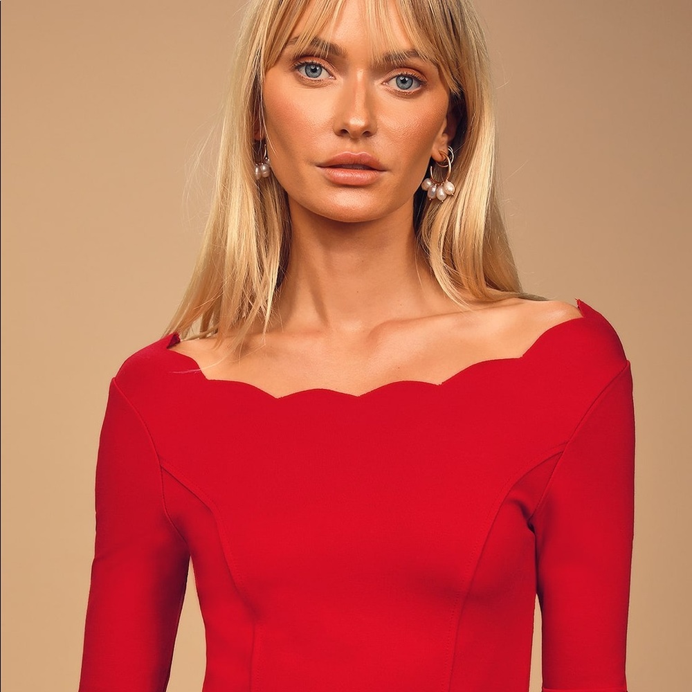 Red Lulu’s Dress